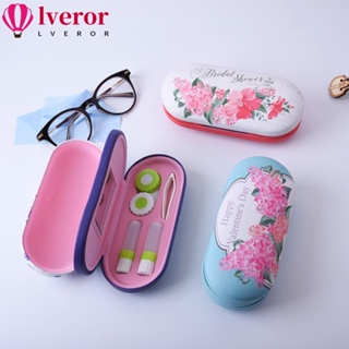 Lveror 2 In 1 แว่นตาอ่านหนังสือ คอนแทคเลนส์ หนัง อเนกประสงค์ แบบสองชั้น สําหรับผู้หญิง