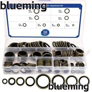 Blueming2 ชุดแหวนซีลยาง M6 M8 M10 M12 M14 M16 M18 M20 8 ขนาด 150 ชิ้น