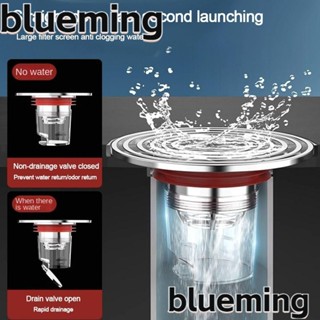 Blueming2 ฝาครอบท่อระบายน้ํา ป้องกันแมลง แบบพกพา แกะออกได้ อุปกรณ์เสริม สําหรับห้องครัว ห้องน้ํา