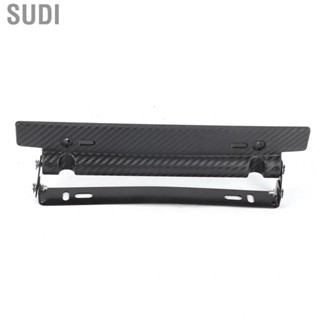 Sudi Front Rear Adjustable Carbon Fiber Texture License  Frame US Style