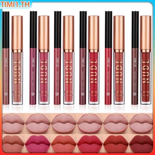 Young Vision Lipliner Matte Lip Gloss Rotatable Lip Color Lasting Color Velvet Lip Mist ลิปสติกปากกา Moisturizing | ทิมิ1