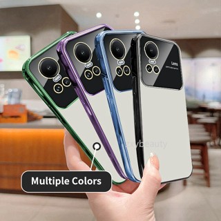 เคสโทรศัพท์ซิลิโคน TPU ใส แบบนิ่ม กันกระแทก สําหรับ OPPO Reno 10 Pro 5G 2023 Reno10 10Pro Reno10Pro