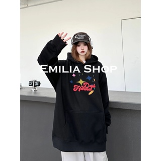 EMILIA SHOP เสื้อกันหนาว เสื้อฮู้ด New Style ง่ายๆ สบายๆ มีชีวิตชีวา WWY23909RJ37Z230912