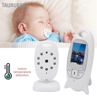 Taurus307 Baby Monitor 2.4 นิ้ว ระบบดิจิตอลไร้สายสำหรับทารก การพูดคุย 2 ทาง อินฟราเรด มุมมองกลางคืน 100-240V