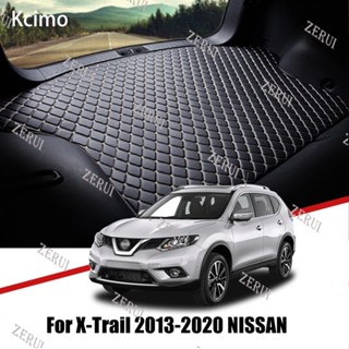 Zr พรมปูพื้นรถยนต์ แบบหนัง สําหรับ Nissan X-Trail T32 XTrail 2013 2014 2015 2016 2017 2018