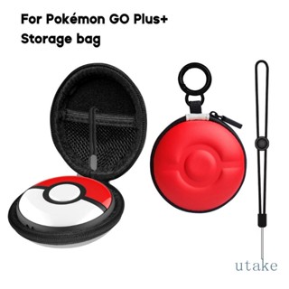 Utakee กระเป๋าเคส น้ําหนักเบา สําหรับ PokeBallPlus Controller กระเป๋าเดินทางป้องกัน