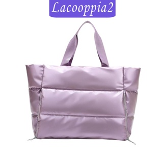 [Lacooppia2] กระเป๋าสะพายไหล่ ทรงโท้ท เหมาะกับการพกพา เล่นกีฬา ฟิตเนส ตั้งแคมป์ กลางแจ้ง