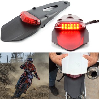 ไฟท้ายรถจักรยานยนต์ LED 12V สําหรับ Trail Supermoto Motocross Enduro