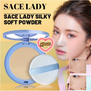 CYREAL Sace Lady Pressed Powder Spf 28 Pa++ การบีบอัดอัลคาไลน์น้ำมันเป็นเวลา 12 ชั่วโมง