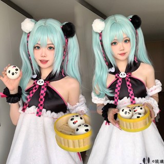 ชุดคอสเพลย์ ชุดกระโปรงแพนด้า คอสเพลย์ Fm Vocaloid Hatsune Miku สไตล์จีน