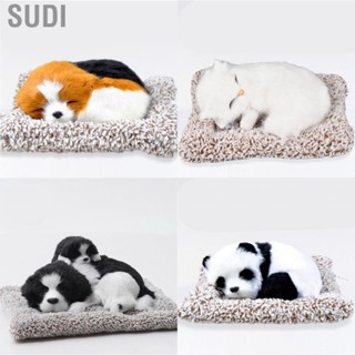 Sudi Car  Toy Dashboard Ornament Cute Shape Fluffy Breathable  for Interior Decoration