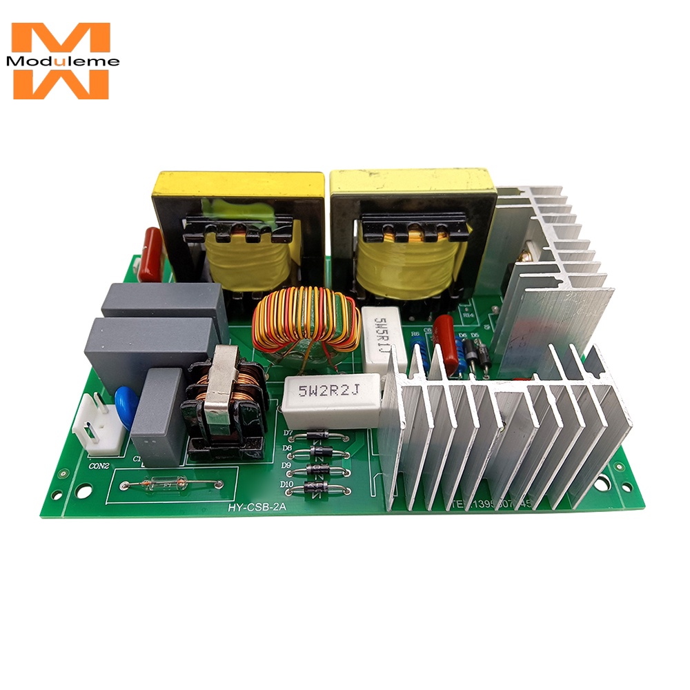 บอร์ดไดรเวอร์ทําความสะอาดอัลตราโซนิก 220V พร้อมตัวแปลงสัญญาณทําความสะอาด 40khz