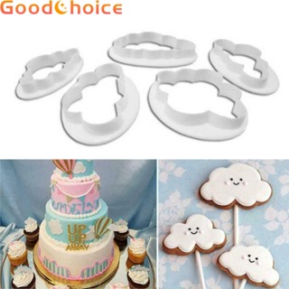 Mold 3D Printed Accessories Baking Cloud Shape Decorative Fondant For Cake Made