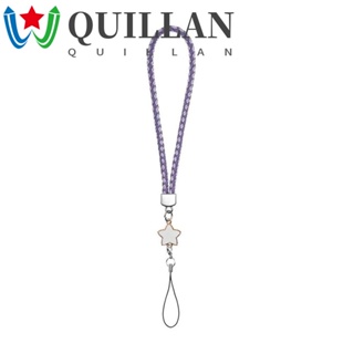 Quillan สายคล้องข้อมือไม้จันทน์ ทนทาน สําหรับคล้องโทรศัพท์มือถือ ป้ายชื่อ ID