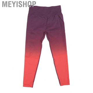 Meyishop Butt Lifting Gym Workout Leggings For Women Hip Pants Red Purple