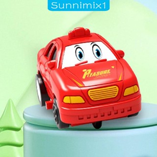 [Sunnimix1] ของเล่นรถแข่งปริศนา Monetssori ทนทาน สําหรับเด็ก