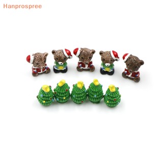 Hanprospree&gt; ตุ๊กตากระรอก ขนาดเล็ก สําหรับตกแต่งต้นคริสต์มาส 5 ชิ้น