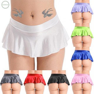 GORGEOUS~2022 New Dress Skirts Bottom Clubwear Color Womens Dance Glossy M~XL Sexy