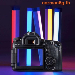 Anorman ไฟแฟลช LED RGB สําหรับตกแต่งห้อง ถ่ายภาพ ไลฟ์สด บรรยากาศ