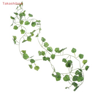 (Takashitree) ใบไม้หวาย สีเขียว สําหรับแขวนตกแต่งผนัง 2.0 เมตร