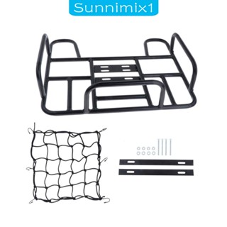 [Sunnimix1] แร็คเหล็กติดด้านหลังรถจักรยาน พร้อมตะแกรงเหล็ก