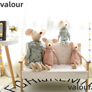 Valour ตุ๊กตาหนูน้อย ผ้าฝ้าย ผ้าลินิน สําหรับตกแต่งห้องเด็ก