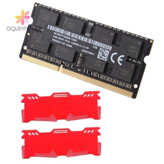 [Oqudy] หน่วยความจําแล็ปท็อป MT 8GB DDR3 พร้อมเสื้อกั๊กระบายความร้อน 1600Mhz PC3-12800 204 Pins 1.5V SODIMM ติดตั้งง่าย สําหรับแล็ปท็อป