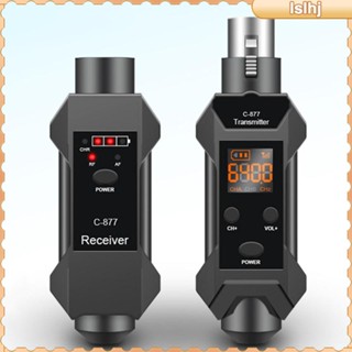 [Lslhj] อะแดปเตอร์รับสัญญาณ XLR 3 XLR แบบชาร์จไฟได้