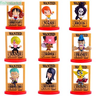 Fishstick1 โมเดลฟิกเกอร์ PVC รูปปั้น Luffy Usopp ของเล่นสําหรับเด็ก