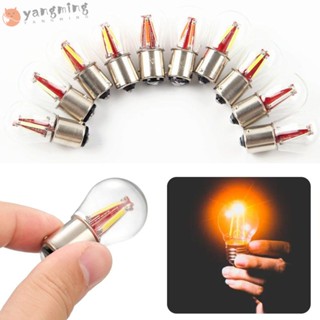 Yangming หลอดไฟเลี้ยว 1157 DC 12V LED 1156 1157 ทนทาน แบบเปลี่ยน สําหรับยานยนต์