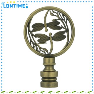 Lontime โคมไฟ รูปแมลงปอคู่ สีทอง 1-3/8 นิ้ว