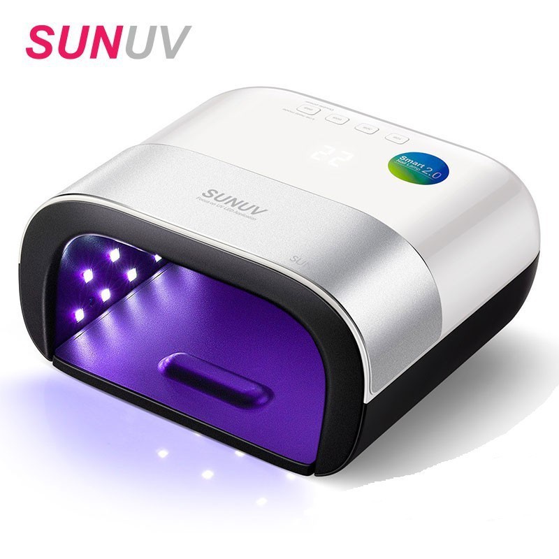 SUNUV SUN3 โคมไฟอบเล็บเจล LED พร้อมหน้าจอ LCD กำลังไฟ 48 วัตต์