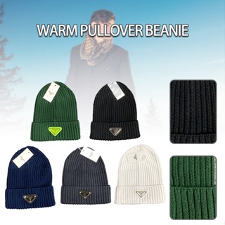 Sports Hat Men Knitted Winter Hip-Hop Ski Women Warm Beanie Cap