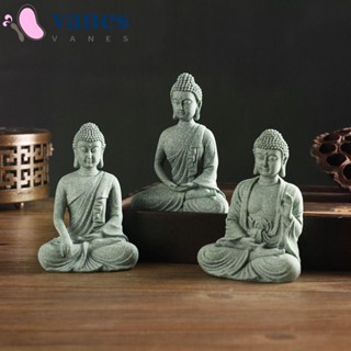Vanes1 พุทธศาสนา หินทรายสีเขียว สําหรับตกแต่งบ้าน