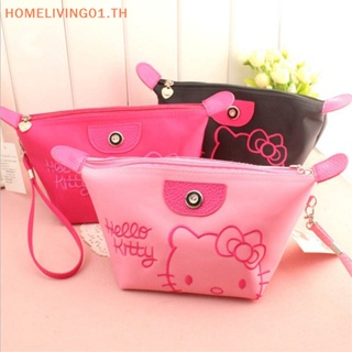 Onehome กระเป๋าใส่เครื่องสําอาง กันน้ํา จุของได้เยอะ ลายการ์ตูน Hello Kitty สําหรับแต่งหน้า