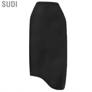 Sudi Center Console Armrest Cover Lid Black Easy Clean Comfortable for Car Interior