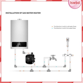 [lswbd] ปั๊มแรงดันน้ําอัตโนมัติ DC 24V อุปกรณ์เสริม สําหรับเครื่องทําน้ําอุ่น ใช้ในบ้าน สวน