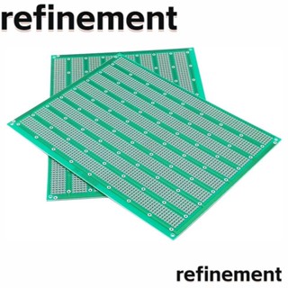 Refinement บอร์ดวงจรพิมพ์ ชุบทอง 15X20 ซม. 6 นิ้ว X 8 นิ้ว 2 ชิ้น