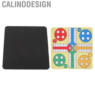 Calinodesign Flying Chess Pad  Reusable Versatile Leather Mat Compact Washable for Camping