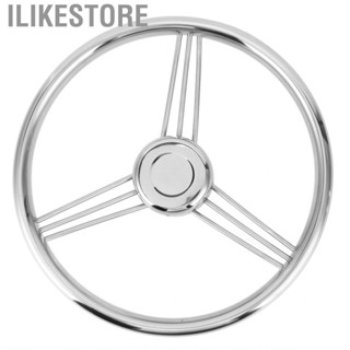 Ilikestore Marine Steering Wheel  Boat Mirror Polished for Yacht Vessel