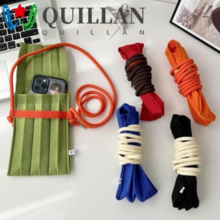 Quillan กระเป๋าสะพายไหล่ กระเป๋าเมสเซนเจอร์ กระเป๋าเก็บโทรศัพท์มือถือ แบบพับได้ สําหรับผู้หญิง