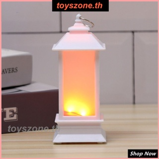 คริสต์มาสมินิโคมไฟลมโคมไฟกลางคืนโคมไฟเทียน LED เทศกาลตกแต่งงานฝีมือจี้ (toyszone.th)