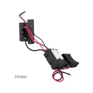 [Fenteer] แบตเตอรี่ลิเธียม DC 16A 24V กันฝุ่น สําหรับมือไฟฟ้า