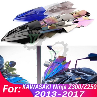 แผ่นเบี่ยงลมรถจักรยานยนต์ สําหรับ KAWASAKI Ninja Z300/Z250 2013 2014 2015 2016 2017 Z 250 Z 300