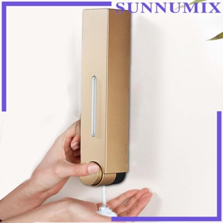 [Sunnimix] เครื่องจ่ายสบู่เหลว แบบติดผนัง ประหยัดพื้นที่ ทนทาน สีทอง สําหรับห้องซักรีด