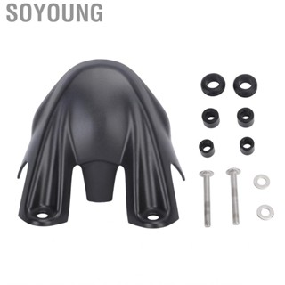 Soyoung Hot Motorcycle Front Spoiler Black Wheel Mudguard Beak Tracer