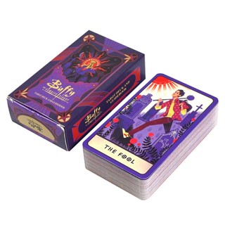 Buffy The Vampire Slayer Tarot English Oracle Cards Fate Divination Tarot