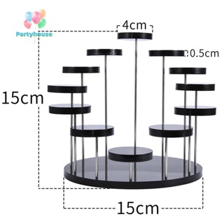Uvig&gt; ขาตั้งอะคริลิค สําหรับวางคัพเค้ก เครื่องประดับ ขนมหวาน ตกแต่งงานปาร์ตี้
