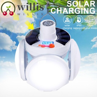 Willis โคมไฟฟุตบอล พลังงานแสงอาทิตย์ ชาร์จ USB LED พับได้ ค้นหาตะขอ ไฟฉุกเฉิน กันน้ํา โคมไฟพลังงานแสงอาทิตย์ ตลาด