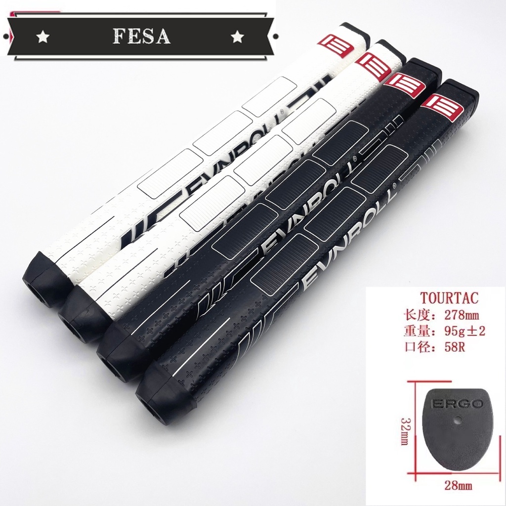 Evnroll ด้ามจับไม้กอล์ฟ หนัง PU คุณภาพสูง